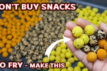 Don’t Buy Snacks! Make This Healthy Crispy 3 Flavour Baked Cheese Balls | No Fry Snack