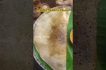 The Ultimate 5-Millet Dosa | No Rice Recipe #breakfast #weightloss #simple #healthy