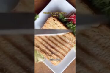 High Protein Kala Chana Sandwich | Weight Loss Breakfast Idea