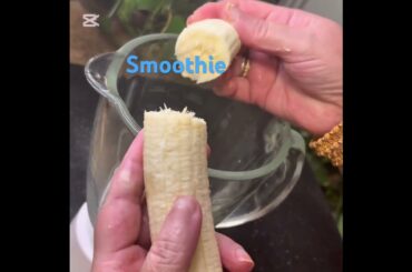 Easy Smoothie Recipe | No Sugar Healthy Smoothie At Home | Quick Homemade Without Sugar Smoothie