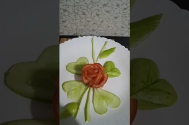 Salad decorate #healthy food# salad recipe #viral# love #trend brinjal kitchen # yt shorts #short