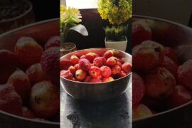 Refreshing Strawberry Juice Healthy #shorts #foodiefavs #healthy #juice#recipe