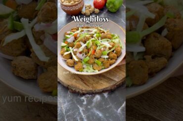 High Protein Salad #shorts #shortsfeed #highprotein #weightloss #viral #trending #food #recipe