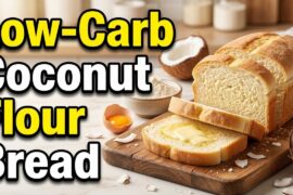 Low-Carb Coconut Flour Bread | Easy Keto Gluten-Free Bread Recipe