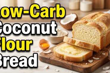 Low-Carb Coconut Flour Bread | Easy Keto Gluten-Free Bread Recipe