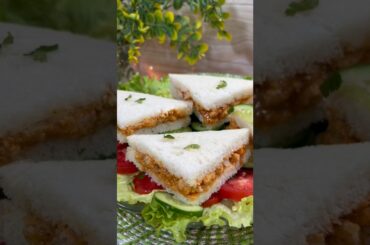 Secret Chicken Sandwich Recipe by Dining Hour-Tips & tricks -Ramzan Eid Iftar snacks Recipes #shorts