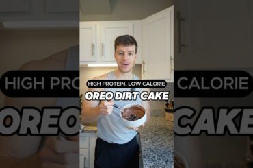 Oreo Dirt Cake High Protein Low Calorie #shorts
