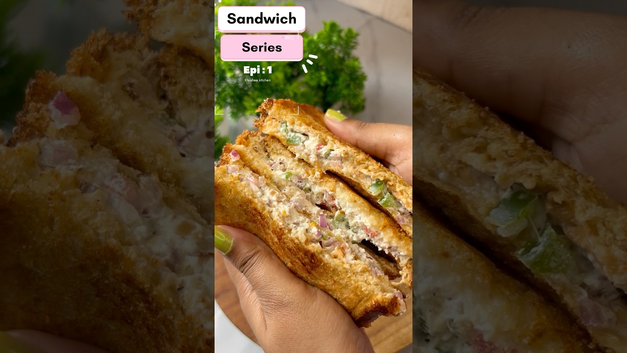 Healthy Hung Curd Sandwich | Sandwich series | Episode 1 #Shorts #hungcurdsandwich #trendingshorts Healthy Hung Curd Sandwich | Sandwich series | Episode 1 #Shorts #hungcurdsandwich #trendingshorts