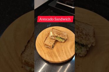 Quick & Healthy Breakfast Ideas For Weight Loss - Avocado Sandwich | #Avocadosandwich #shorts #viral