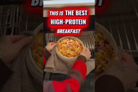 40 GRAMS OF PROTEIN  IN ONE BREAKFAST. HIGH-PROTEIN BREAKFAST. TRY THIS!