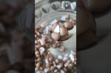 peanut salad for breakfast! #foodies #food #healthy #cooking #healthycooking #@ushaboominathan