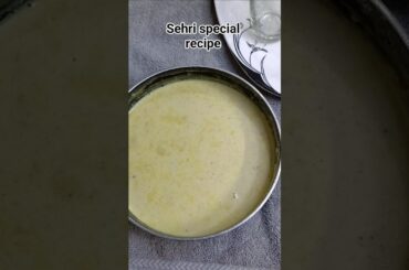 sehri ke liye khas recipe healthy drink for Iftar by creation of food #iftarbox