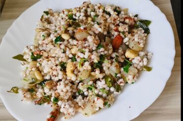 10 Min. Healthy Breakfast & Vart Recipe - Quick & Easy Healthy Breakfast - sabudana khichdi