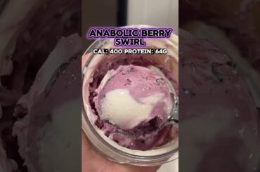 Anabolic High Protein Berry Swirl! (Ninja Creami)