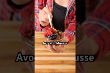 Healthy Chocolate Avocado Mousse