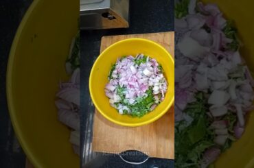 Healthy & Tasty Palak Pakoda, Evening Tea Time Snack Recipe #cooking #viral #food #youtubeshorts