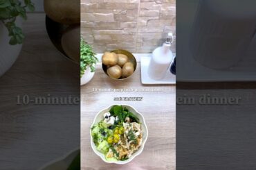10-Minute Prep Dinner (50g Protein Healthy Salad)