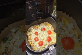 Healthy Breakfast Idea From Left Over Roti || Air Fryer Recipe #trending #viral #shorts #recipe