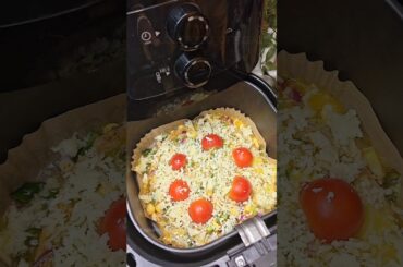 Healthy Breakfast Idea From Left Over Roti || Air Fryer Recipe #trending #viral #shorts #recipe