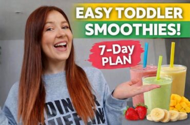 7 Toddler Smoothies for Picky Eaters | Easy & Healthy Breakfast Ideas