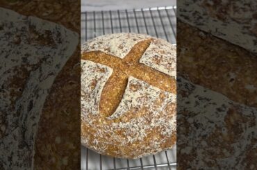 Healthy Vegan Sourdough Bread!