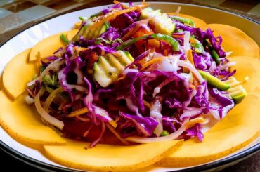 My Favorite Fresh Vegetable Salad | Easy Healthy Recipe#FreshSalad #EasyRecipe #HomeCooking