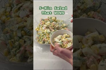 5-Minute Salad That Will WOW You