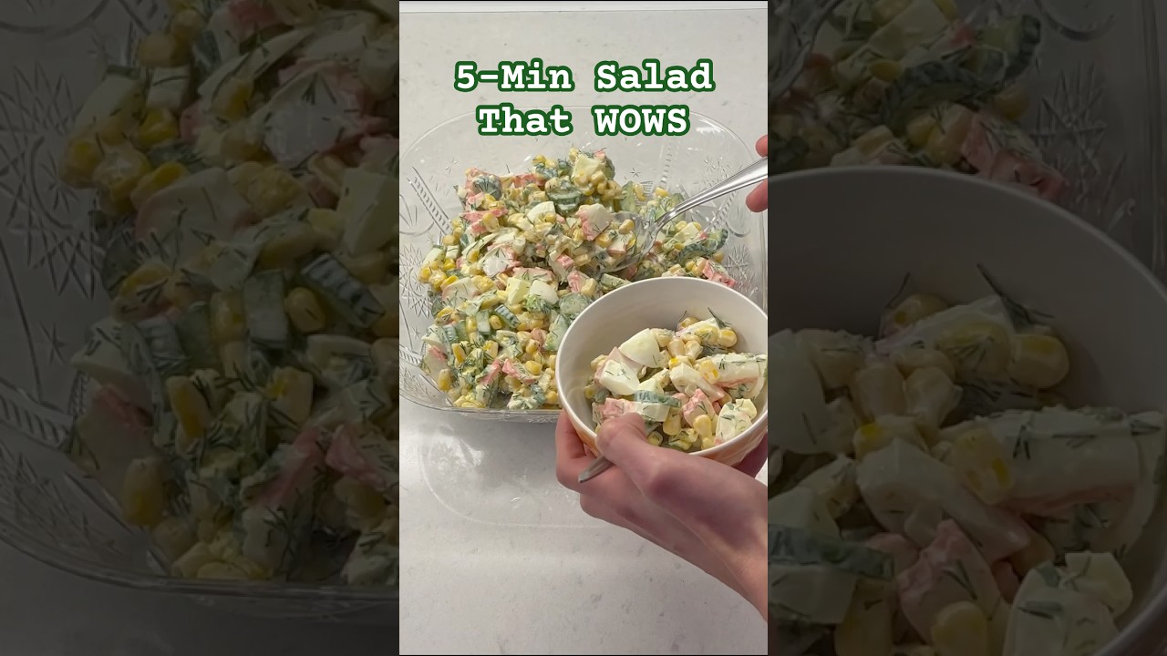 5-Minute Salad That Will WOW You 5-Minute Salad That Will WOW You
