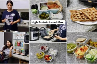 4 Low Calorie High Protein Office Lunch Box Ideas | 50 gm Protein |Breakfast & Lunch Recipes