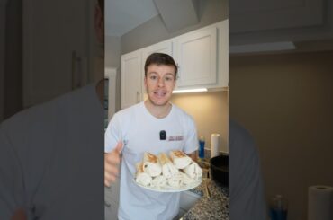 Turkey Breakfast Burrito High Protein Meal Prep Recipe #shorts