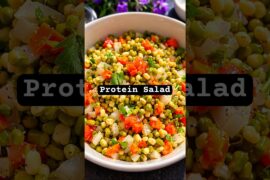 High-Protein Sprouts Salad for Weight Loss! #recipe #shortfeed #healthyrecipes