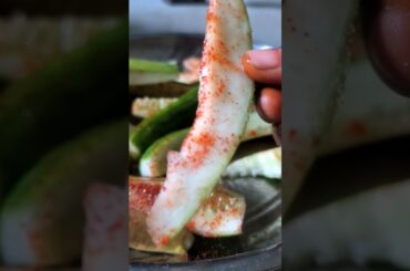 Nostagolic 90 kids summer snacks#mango#cicumber#fruit #healthy #foodies #@ushaboominathan