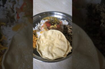 veg spl meals..! #sambar#papad#foodies #food #healthy #lunch #cooking #@ushaboominathan