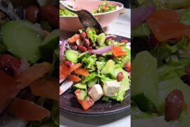 Easy healthy salad - LOSE 11 LBS IN A MONTH #food #recipe #easyrecipe