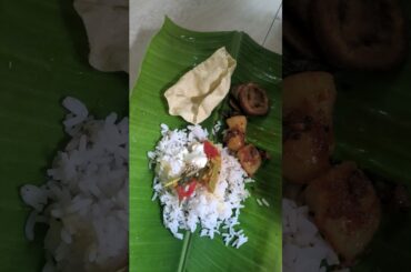 ammavasai spl.! #veg meals#mango#papad#food #foodies #healthy #lunch #cooking #@ushaboominathan