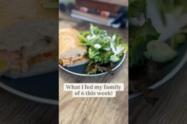 What I Cook for my Family of 6 on a Budget #familydinner #mealideas #homemade