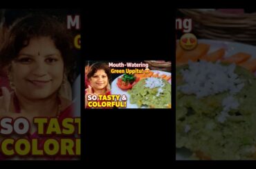 Healthy Palak Uppitu | Tasty & Protein Rich Breakfast Recipe #shortvideo #shorts #subscribmychannel