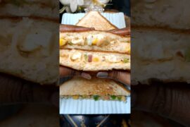 Veg Sandwich Recipe #shorts #foodie #recipe #vegsandwich #cooking #vlogs #viralvideo #trending