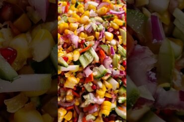 Healthy Corn Salad Recipe | #shortvideo #cooking #food #foryou#explorepage#recipe