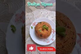 Healthy Daliya Upma Recipe | Easy Breakfast Recipe | #food #trending #viral #shorts #ytshorts #song