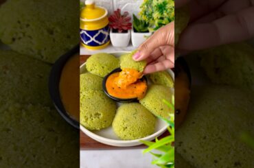 Instant matar idli recipe| Tasty & healthy breakfast recipe|Kids lunchbox recipe #ytshorts #ytviral