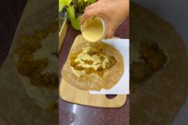 Best super healthy chicken shawarma ever #healthy #food #recipes #viral #telugu #shorts #teluguvlog