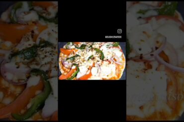 Paneer Pizza Recipe#shorts#ytshorts#indianbread Veg Pizza | Easy Cheese Paneer Pizza |
