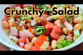 Mungfali Salad Recipe | 5 Minute Healthy Peanut Salad | Easy Evening Snack