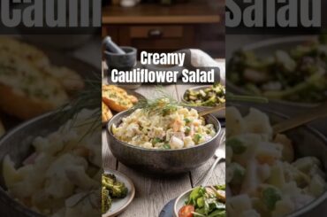 Creamy Cauliflower Salad Recipe | Fresh & Flavorful Vegetable Salad