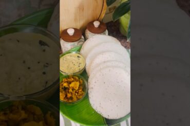 Coconut Aappam Recipe # Healthy breakfast recipe #recipe #food