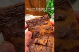 RAMADAN RECIPES DAY 25/30 - HEALTHY BANANA BREAD #healthydessert #recipe #ramadanrecipes