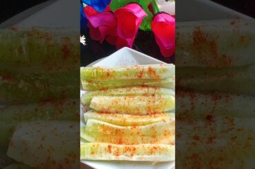 Cucumber Chaat Recipe | Healthy Kheera Chaat in 5 Minutes