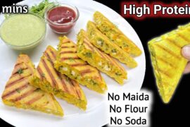 Stop Eating Bread! Try This High Protein Sandwich | Lunch Box | No Bread Sandwich | Tiffin Recipes