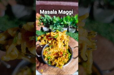 masala Maggie #shorts #homemade #recipe #masala    #maggi  #healthy   #food  #cooking